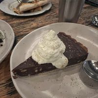 Hazelnut tart cake #Veganuary at The Butcher's Daughter in Venice
