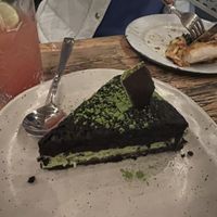 Chocolate matcha cake #Veganuary at The Butcher's Daughter in Venice