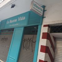 Closed on Malaga holiday day at La Buena Vida Ecotienda in Malaga