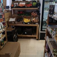 inside at La Buena Vida Ecotienda in Malaga