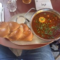 Vegan shakshukah from a later visitt  at Nocturno Cafe in Jerusalem