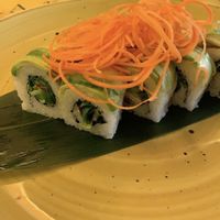 “Vegetariano” sushi (also vegan) at Basara in Venice