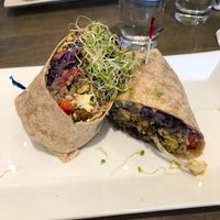 Southwest burrito  at The Sanctum Cafe in Orlando