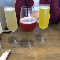Mimosas at The Sanctum Cafe in Orlando