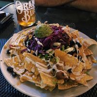 nachos!!!!!!  at The Sanctum Cafe in Orlando