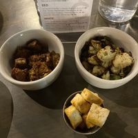 Tofu, tempeh and cauliflower  at The Sanctum Cafe in Orlando