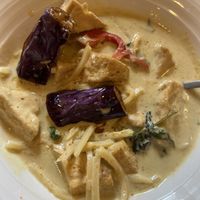 Green curry  at TapAsia in Albany