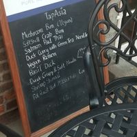 Menu at TapAsia in Albany