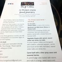 Kitchen Takeover Set Menu (Kitchen Takeover - Food served at Be The Change in Worcester) at Poco Culina in Cheltenham