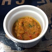 Tibetan Sepan - Spicy Chilli Chutney (Kitchen Takeover - Food served at Be The Change in Worcester) at Poco Culina in Cheltenham