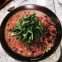mushroom risotto at Redemption - Shoreditch in East London