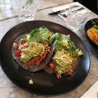 Spicy jackfruit tacos at Redemption - Shoreditch in East London