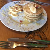 Pancakes at The Cru in Cascais
