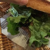 balsamic vinegar sandwich  at Lingua World Cafe in Osaka