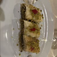 Vegan baklava  at Leyla in Charleston