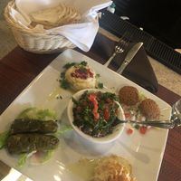 Veggie plate! at Leyla in Charleston