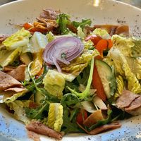 Fattoush salad at Leyla in Charleston