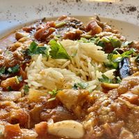Vegan Moussaka  at Leyla in Charleston