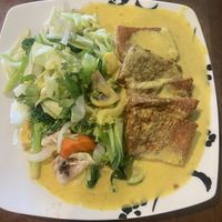 Lemongrass tofu  at Indochine in Sierra Vista