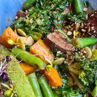 Vegan Green Healthy Bowl - 10/10 at Soulshine Cafe in Auckland