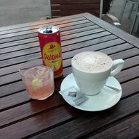 Kakao mexikanische Art (vegan), Grapefruitlimo at El Sombrero Verde in Kiel