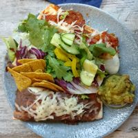 Don't remember the name but something with King (vegan) at El Sombrero Verde in Kiel
