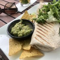 Burrito mexicano at El Sombrero Verde in Kiel