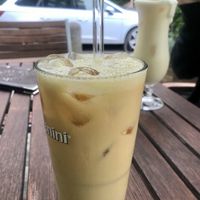 Sweet Chai Lassi at El Sombrero Verde in Kiel