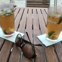 Home Made Ice Tea at El Sombrero Verde in Kiel