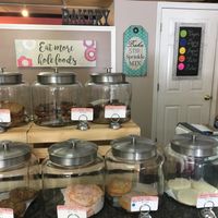 Cookie bar with lots of vegan options! Includes cookies, brownies, and other yummy bars. at Baby Doll Bakery in Wheaton