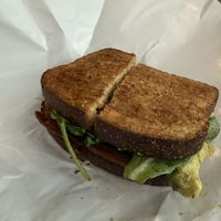 Vegan avocado blt   at Market on Front in Missoula
