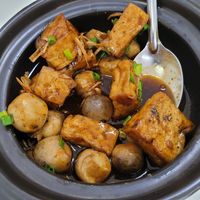 Tofu & mushroom clay pot at Dinh Y in Ho Chi Minh City