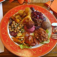 Meze plate at Piccolo Paradiso in Hamburg