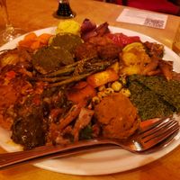 Awesome tapas plate vegan and glutenfree!!! at Piccolo Paradiso in Hamburg