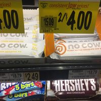 Vegan no cow bar at Wegmans in Alexandria