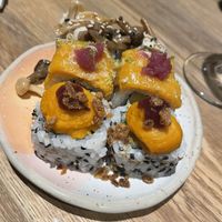 Part of tasting menu  at Youmiko Vegan Sushi - Hoża in Warsaw