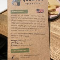 Philosophy & etiquette! at Youmiko Vegan Sushi - Hoża in Warsaw