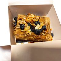 Vegan cheese cake at Youmiko Vegan Sushi - Hoża in Warsaw