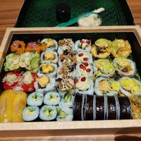 Sushi set at Youmiko Vegan Sushi - Hoża in Warsaw