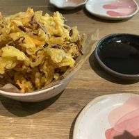 Tempura kakiage   at Youmiko Vegan Sushi - Hoża in Warsaw