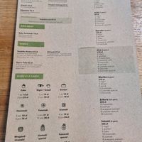 Menu at Youmiko Vegan Sushi - Hoża in Warsaw