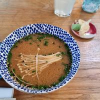 Miso soup at Youmiko Vegan Sushi - Hoża in Warsaw