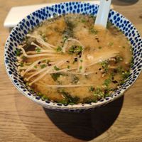 Miso soup at Youmiko Vegan Sushi - Hoża in Warsaw