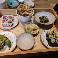 Bento box/ lunch option at Youmiko Vegan Sushi - Hoża in Warsaw