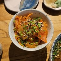 Kimchi starter at Youmiko Vegan Sushi - Hoża in Warsaw