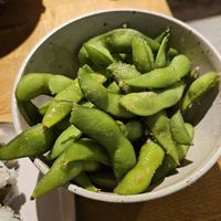 Edmame starter at Youmiko Vegan Sushi - Hoża in Warsaw