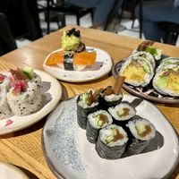 Sushi  at Youmiko Vegan Sushi - Hoża in Warsaw