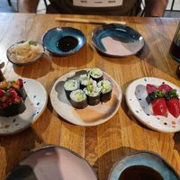 Beautiful presentation at Youmiko Vegan Sushi - Hoża in Warsaw