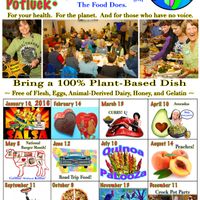 2016 Potluck themes for Live and Let Livingston.
Themes are fun, but always optional!
If you don't want to cook, bring something to drink.
Tourists welcome!!! at Live and Let Livingston in Livingston