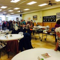 3-4 dozen attend every month
'You don't have to be vegan, but the food does!' at Live and Let Livingston in Livingston